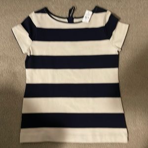 Loft striped short sleeve top